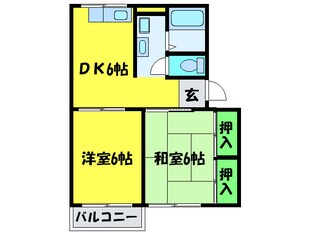 エクセレントＴＡＫＡ　Ｂの物件間取画像